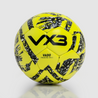 Vado Yellow and Black Football Training Ball Fluro - Size 3