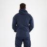 VX3 Protego Waterproof Jacket Navy Rear View