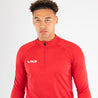 VX3 Primus Quarter Zip Red Front View