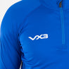 VX3 Primus Quarter Zip Royal Front Logo