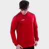 VX3 Fortis Quarter Zip Sweat Red/Black Front View