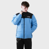 Omega Puffer Jacket Sky/Black