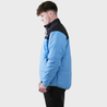 Omega Puffer Jacket Sky/Black Side View